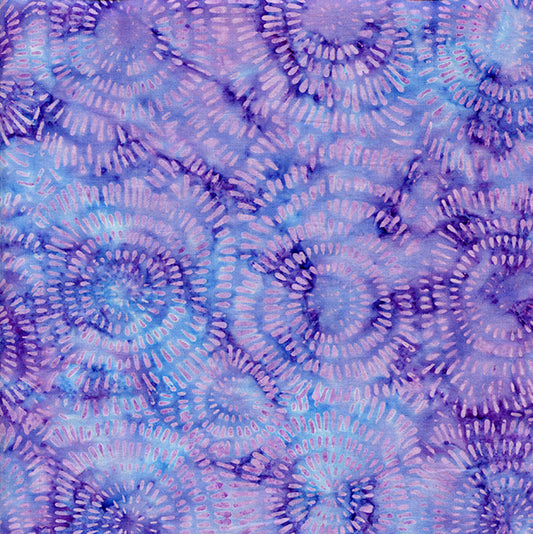 Island Batik Batik Dandelion-Wisteria- fabric