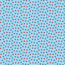 Something to Crow About Petal Flower Sky Yardage