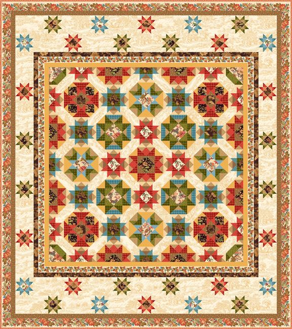 Countryside Block Of The Month - COMPLETE KIT (1 TIME PURCHASE)