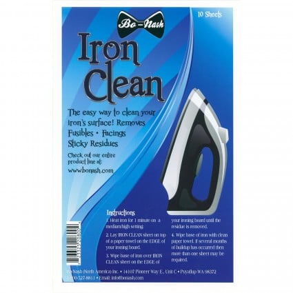 Bo-Nash Iron Clean  10 sheets