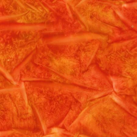 Batiks Express Yourself! Jasmine - Marmalade Splash - Orange - Yardage