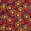 Wildflowers Expressions Batiks - Flowers - Purple Outburst - Yardage