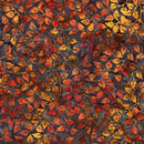 Wildflowers Expressions Batiks - Leaves - Autumn Leaves - Yardage