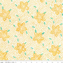 Ink & Nectar Batiks - Frosted Lemon - Yardage