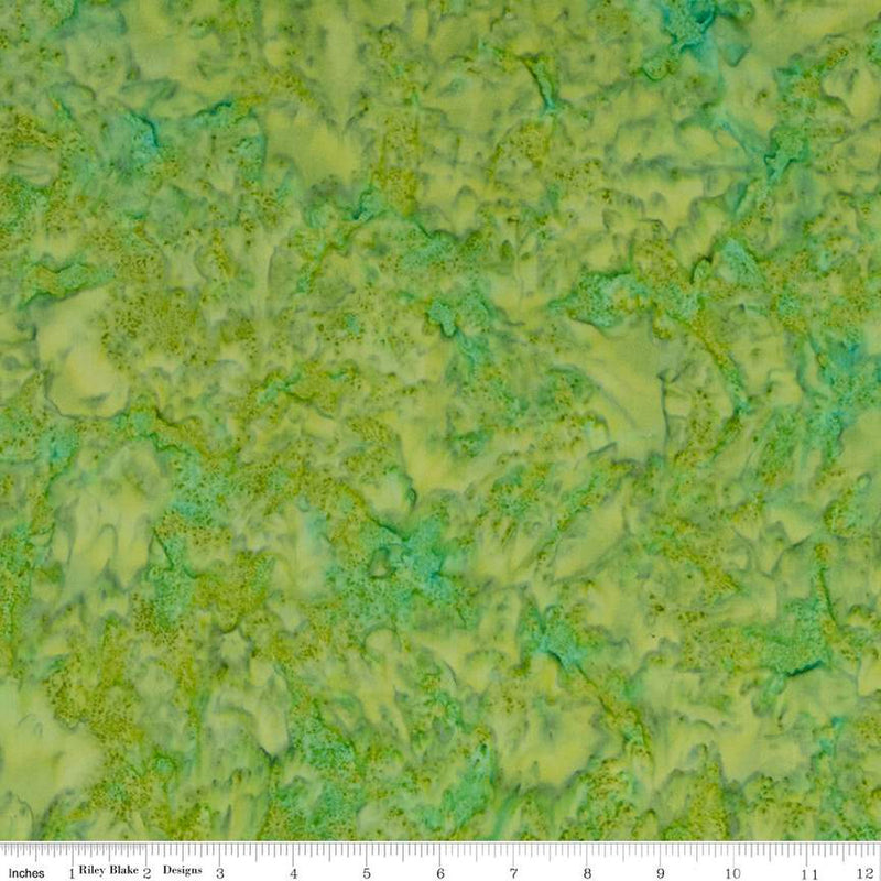 Expressions Batiks Hand-Dyes Green Turquoise