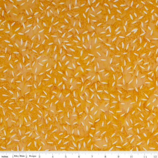 Expressions Batiks Elementals Goldenrod Yardage