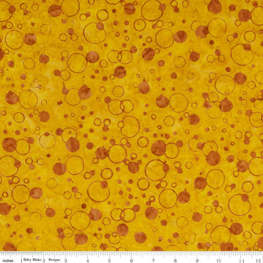 Expressions Batiks Elementals Mimosa Yardage