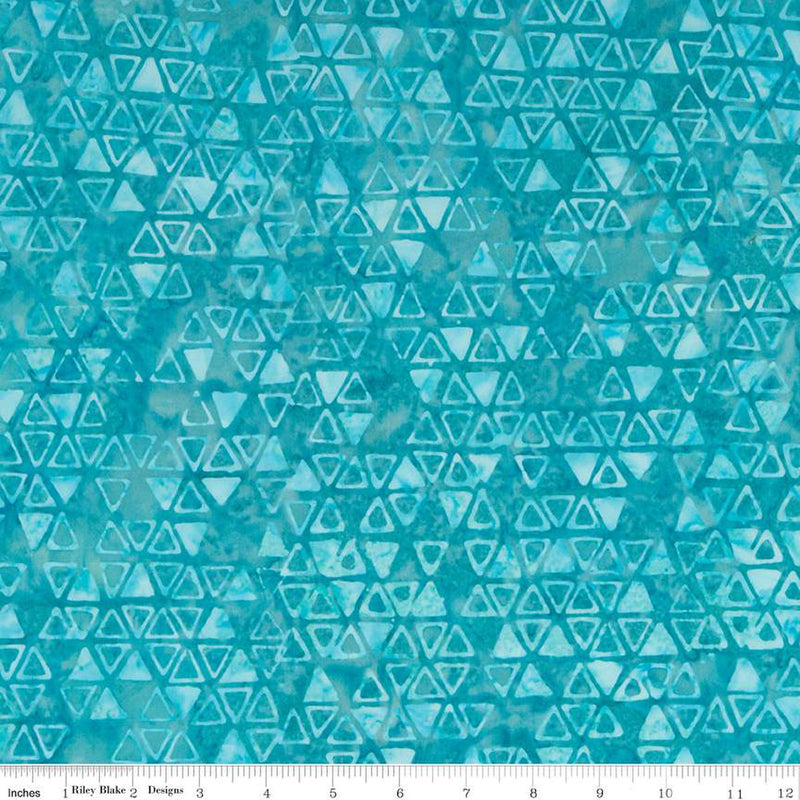 Expressions Batiks Elementals Cool Water Yardage