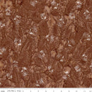 Wild Blossoms Sew Soft Rayon Batik - Walnut - Yardage