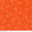 Wild Blossoms Sew Soft Rayon Batik - Papaya - Yardage