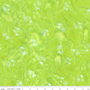 Wild Blossoms Sew Soft Rayon Batik - Kiwi - Yardage