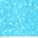 Wild Blossoms Sew Soft Rayon Batik - Duck Egg - Yardage