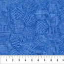Hexies Batiks Blueberry Fabric