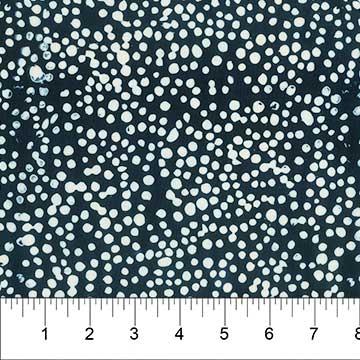 Banyan Classics Cotton Batiks Midnight Dots Fabric