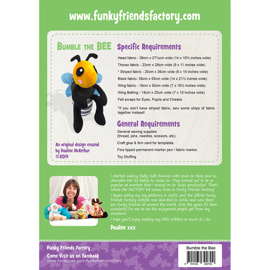 Bumble The Bee Pattern