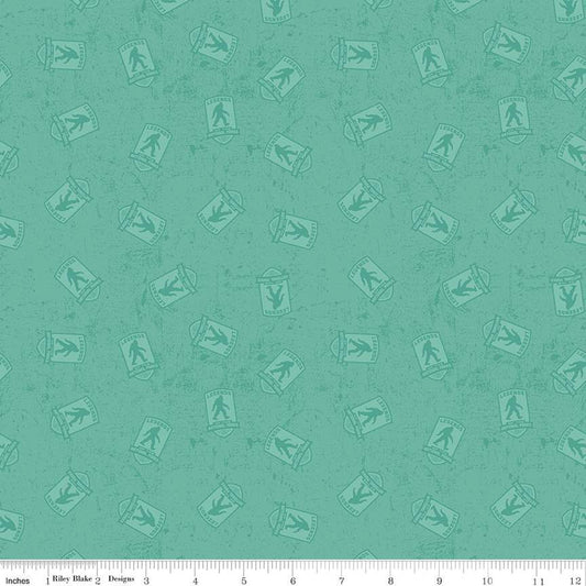Legends of the National Parks Logo Toss Sea Glass Yardage
