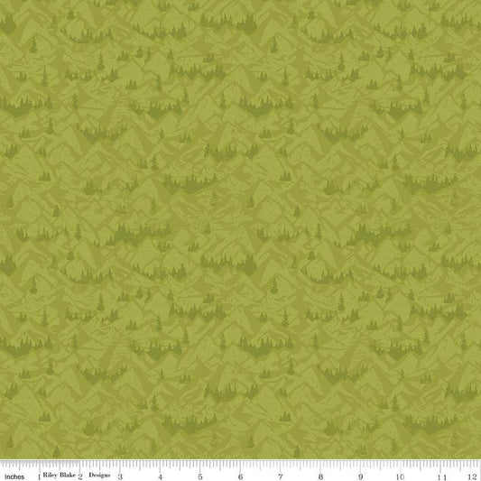 Legends of the National Parks Mountain Lime Yardage