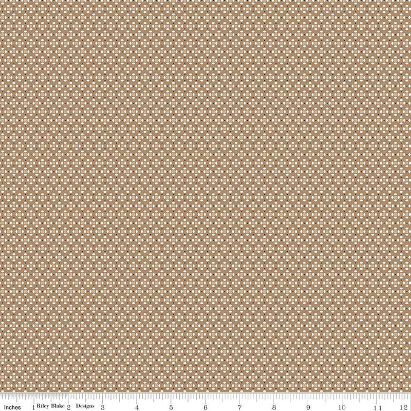 Home Town Brown Sugar Dansie Fabric