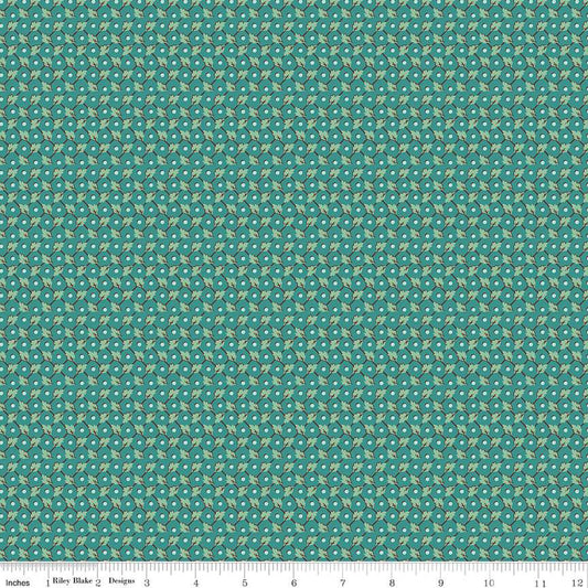 Home Town Teal Freeman Fabric