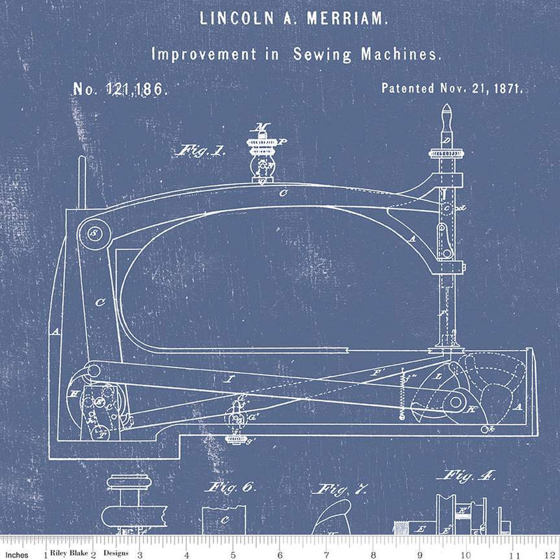 Sew Journal Sewing Machine Patent Denim Fabric