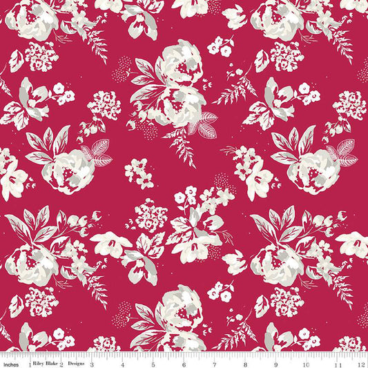 Riley Blake Heirloom Red Main Berry Fabric
