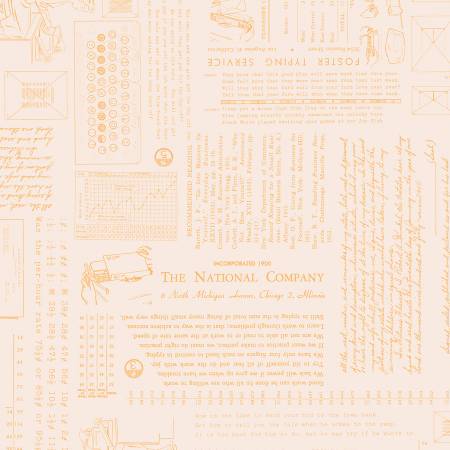 TYPE/Ography Background Marigold C16851-Marigold Yardage
