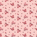 Love You Always XOs Coral Yardage