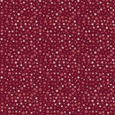 Riley Blake Love You Always XOs Burgundy Yardage