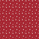 Love You Always Hearts Red C16870 Yardage