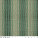 Morning Latte - Stripes - Green - Yardage