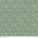 Morning Latte - Swirls - Aloe - Yardage