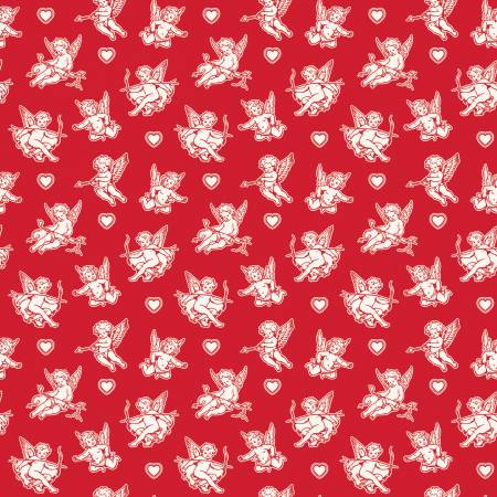 Letters to Cupid - Cupids Red - Yardage