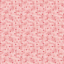 Letters to Cupid -Ditsy Floral Pink - Yardage