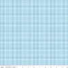 Winnie The Pooh - Plaid - Blue - Yardage