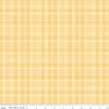 Winnie The Pooh - Plaid - Yellow - Yardage