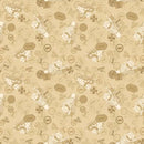 Thomas & Friends™ 80th Anniversary - Tonal Toss - Flax - Yardage