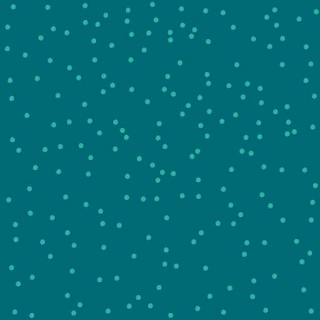 On the Dot Ocean Green Yardage
