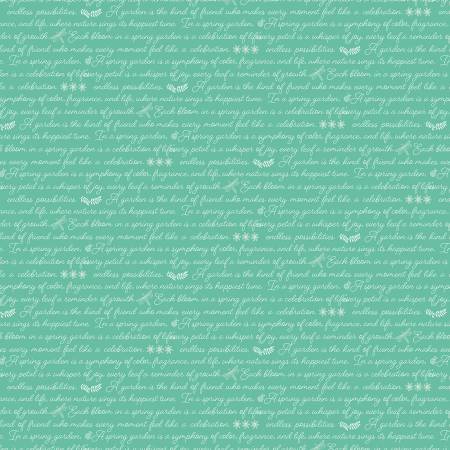 Awakening - Garden's Promise - Seaglass - Yardage