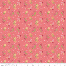 Awakening - Blossoms - Coral - Yardage