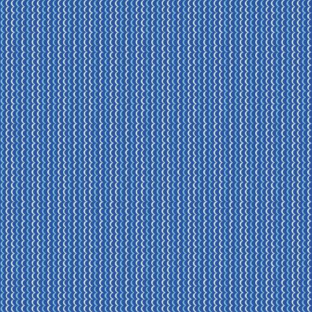 Awakening - Scallops - Blue - Yardage