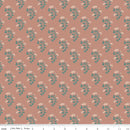 Ambleside - Flower Stems - Dusty Rose - Yardage
