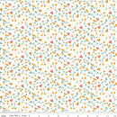 Serendipity 2 - Floral - Cream - Yardage