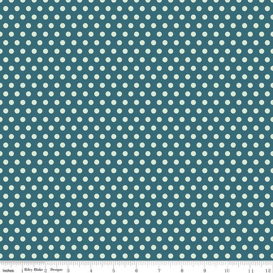 Serendipity 2 - Dots - Raindrop - Yardage