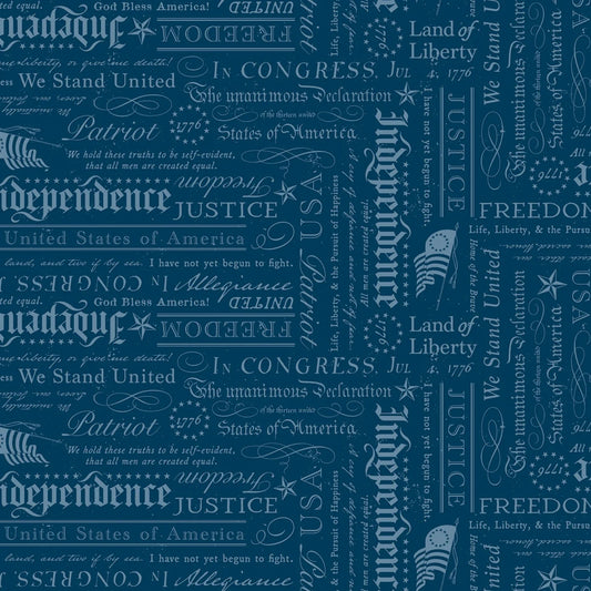 Independence - Declaration - Oxford - Yardage