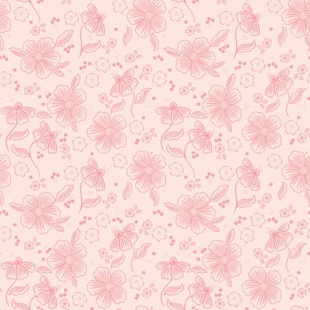 Sweet Pink - Main - Blush - Yardage