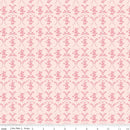 Sweet Pink - Flowers & Bows - Blush - Yardage