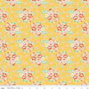 Peach Cobbler - Posy - Yellow - Yardage
