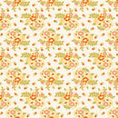 Peach Cobbler - Posy - Cream - Yardage