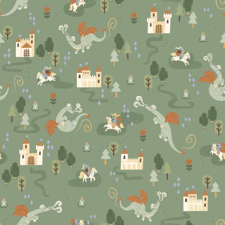 Faraway Kingdom - Main - Forest - Yardage