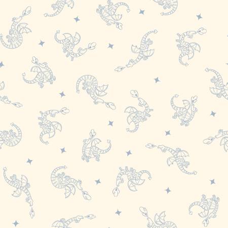 Faraway Kingdom - Dragon Flight - Sand - Yardage